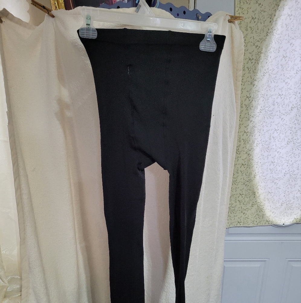 (1077) George, Womens Tights, Black Size L/XL